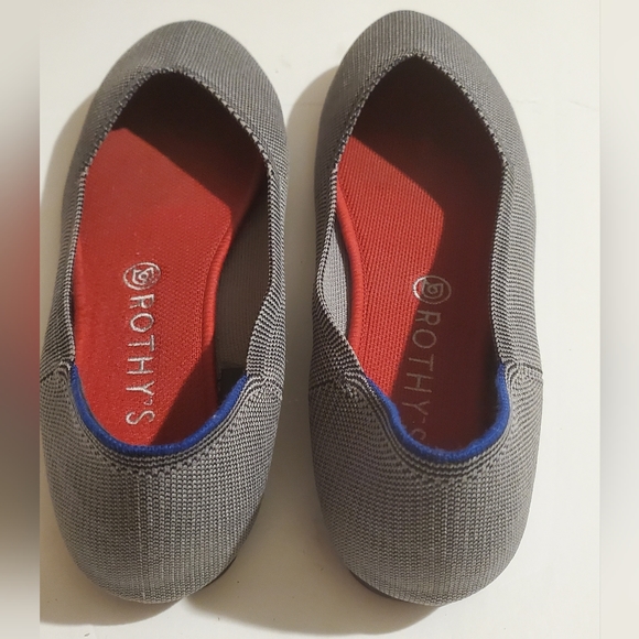 Rothy’s The Flat in Classic Charcoal Size 9.5 - Picture 3 of 7